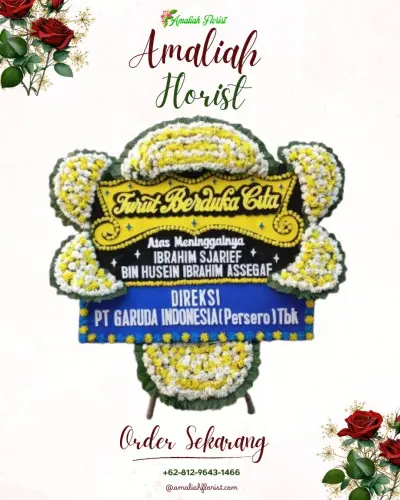 Papan Bunga Duka di Sukaratu